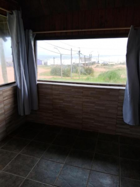 Cabaña frente al mar